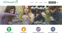 Desktop Screenshot of fastplants.org