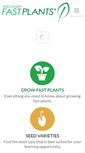Mobile Screenshot of fastplants.org